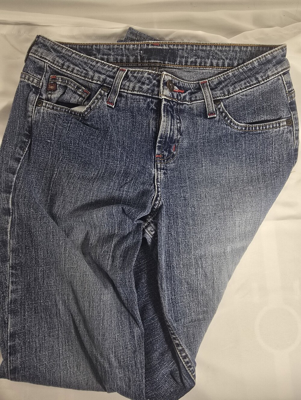 Vintage Y2K Lei Jeans Womens Bootcut Low Rise Medium Wash Denim 2004
